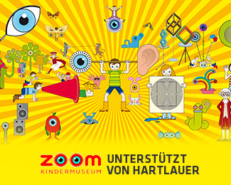 Zoom Kindermuseum, unterstützt von Hartlauer